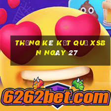 THỐNG KÊ KẾT QUẢ XSBN ngày 27