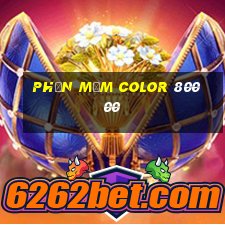 Phần mềm Color 80000