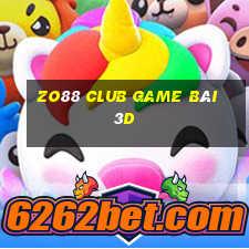 Zo88 Club Game Bài 3D