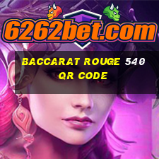 baccarat rouge 540 qr code