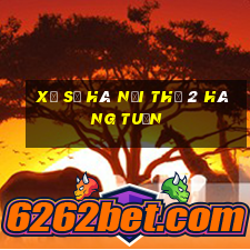 xổ số hà nội thứ 2 hàng tuần