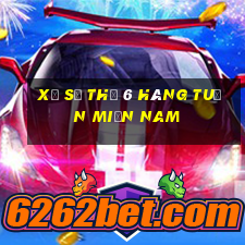 xổ số thứ 6 hàng tuần miền nam