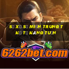 số xổ số miền trung thứ tư hàng tuần