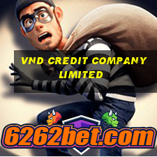 vnd credit company limited