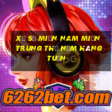 xổ số miền nam miền trung thứ năm hàng tuần