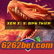 xem xổ số bình thuận