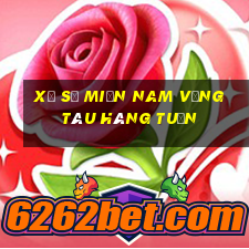 xổ số miền nam vũng tàu hàng tuần