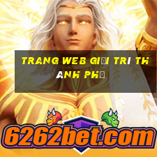 Trang web giải trí thành phố