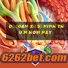 dự đoán xổ số ninh thuận hôm nay