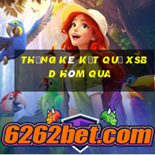 THỐNG KÊ KẾT QUẢ XSBD hôm qua