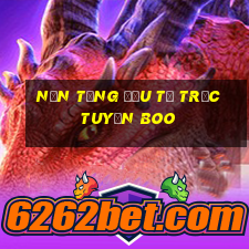 Nền tảng đầu tư trực tuyến BOO