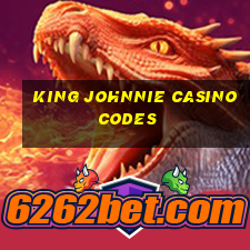 king johnnie casino codes