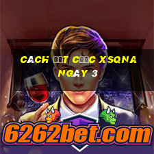 Cách đặt cược XSQNA ngày 3