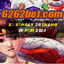 xổ số ngày 20 tháng 09 năm 2024