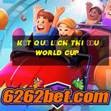 kết quả lịch thi đấu world cup