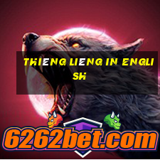 thiêng liêng in english