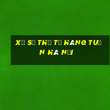 xổ số thứ tư hàng tuần hà nội