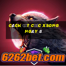 Cách đặt cược XSQNG ngày 8