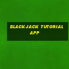 blackjack tutorial app