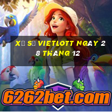 xổ số vietlott ngày 28 tháng 12