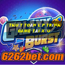 thuật toán lập trình game tài xỉu