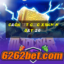 Cách đặt cược XSHN ngày 20