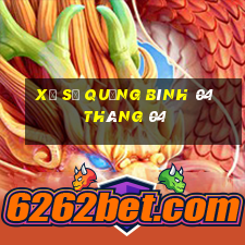 xổ số quảng bình 04 tháng 04