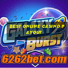 best online casino payout