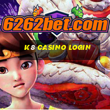 k8 casino login