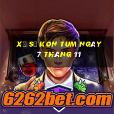 xổ số kon tum ngày 7 tháng 11