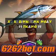 xổ số bình định ngày 11 tháng 11