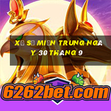 xổ số miền trung ngày 30 tháng 9