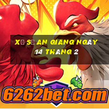 xổ số an giang ngày 14 tháng 2