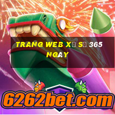 Trang web xổ số 365 ngày