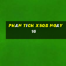 Phân tích XSQB ngày 16