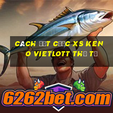 Cách đặt cược XS Keno Vietlott thứ tư