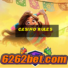 casino rules