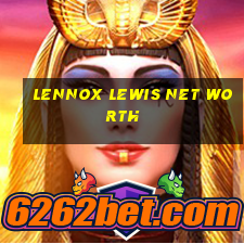 lennox lewis net worth