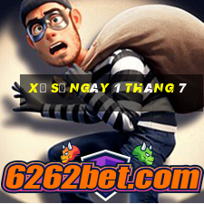 xổ số ngày 1 tháng 7