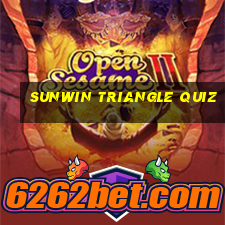 sunwin triangle quiz