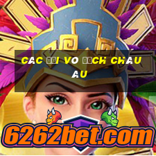 các đội vô địch châu âu