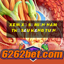 xem xổ số miền nam thứ sáu hàng tuần