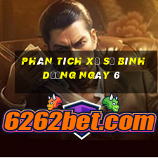 Phân tích Xổ Số bình dương ngày 6