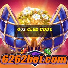 g65 club code