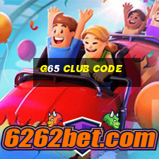 g65 club code