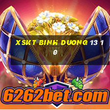 xskt binh duong 13 10