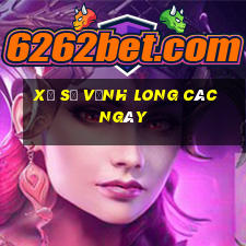 xổ số vĩnh long các ngày