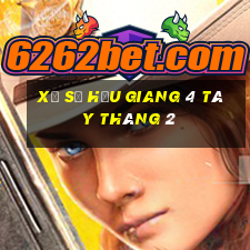 xổ số hậu giang 4 tây tháng 2