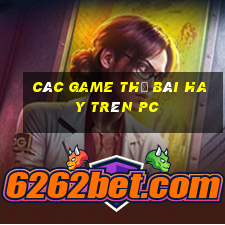 các game thẻ bài hay trên pc