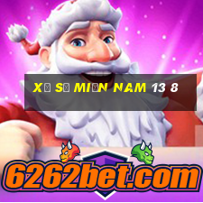 xổ số miền nam 13 8